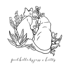 Load image into Gallery viewer, Piel Bella by Jazz X Kiitty | B&W & Color Postcards