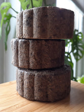 Load image into Gallery viewer, Sage + Rosemary Color Enhancing Shampoo Bar (Dark colored hair - all hairs & all scalps)