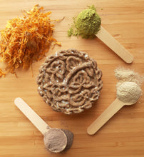 Load image into Gallery viewer, Moroccan Red Clay (Rhassoul Clay) + Indian Ginseng (Ashwagandha) Healing Shampoo Bar (all hairs, sensitive & itchy/flaky scalps)